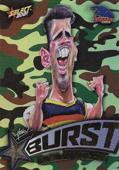 2021 Select AFL Footy Stars - Starburst Caricatures Camo #SBC4 Lachlan Murphy Front